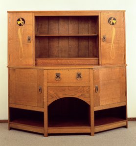 Il Credenza Narciso, realizzato da John P White, Pyghtle Works, c.1901